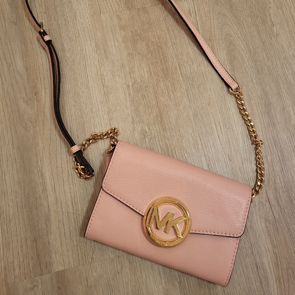 Michael kors mini leather pink bag - Picture 1 of 6